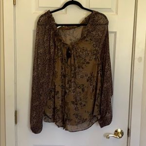 Free people tunic blouse.